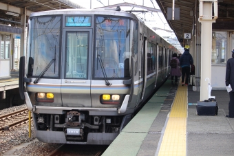 新大阪駅から近江塩津駅の乗車記録(乗りつぶし)写真