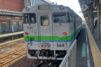 岩見沢駅から追分駅:鉄道乗車記録の写真