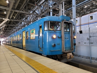 黒部駅から富山駅の乗車記録(乗りつぶし)写真