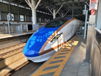 富山駅から敦賀駅の乗車記録(乗りつぶし)写真