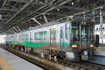 富山駅から高岡駅の乗車記録(乗りつぶし)写真