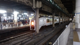 上野駅から熊谷駅の乗車記録(乗りつぶし)写真