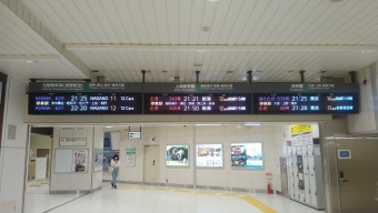 高崎駅から新潟駅の乗車記録(乗りつぶし)写真