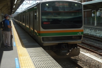 高崎駅から小田原駅の乗車記録(乗りつぶし)写真