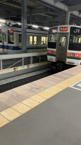 伊勢崎駅から前橋駅:鉄道乗車記録の写真