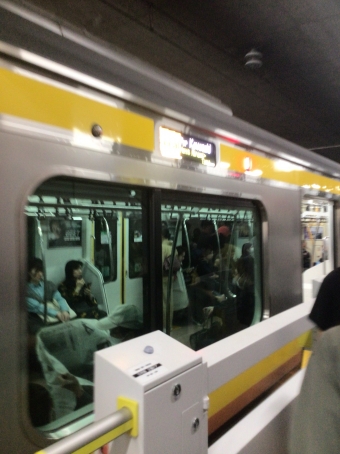 立川駅から分倍河原駅の乗車記録(乗りつぶし)写真