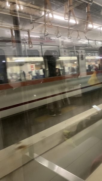 小山駅から足利駅の乗車記録(乗りつぶし)写真