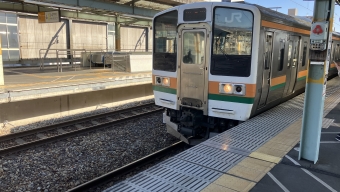 桐生駅から駒形駅の乗車記録(乗りつぶし)写真