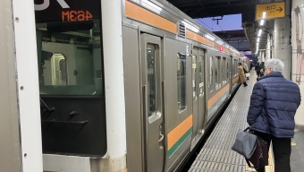 高崎駅から前橋駅の乗車記録(乗りつぶし)写真