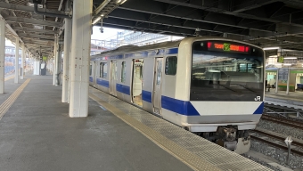 小山駅から笠間駅の乗車記録(乗りつぶし)写真
