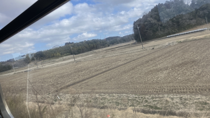鉄道乗車記録の写真:車窓・風景(7)        「成田線の沿線ではこの写真のような風景を見られる区間が多かったと感じた。」