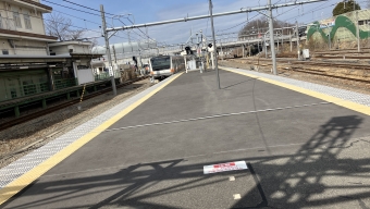 拝島駅から昭島駅の乗車記録(乗りつぶし)写真