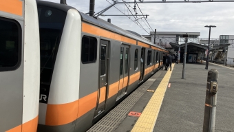 西立川駅から西国分寺駅の乗車記録(乗りつぶし)写真