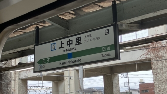 上中里駅から東十条駅の乗車記録(乗りつぶし)写真