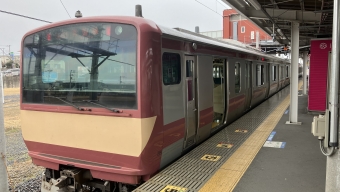 石岡駅から土浦駅の乗車記録(乗りつぶし)写真