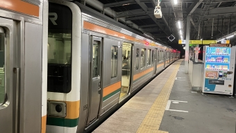 伊勢崎駅から岩宿駅の乗車記録(乗りつぶし)写真