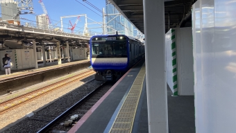 品川駅から新川崎駅の乗車記録(乗りつぶし)写真