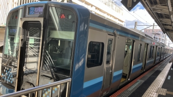 茅ケ崎駅から寒川駅の乗車記録(乗りつぶし)写真