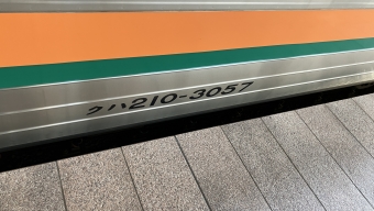 国定駅から伊勢崎駅の乗車記録(乗りつぶし)写真