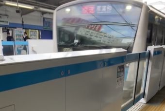 関内駅から横浜駅(JR根岸線経由)の乗車記録(乗りつぶし)写真