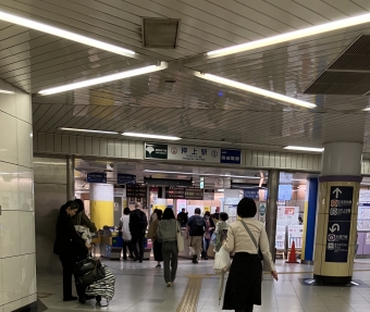 押上駅から新橋駅:鉄道乗車記録の写真