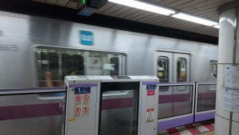 三越前駅から神保町駅の乗車記録(乗りつぶし)写真