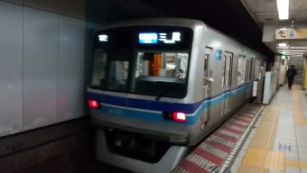 落合駅から中野駅の乗車記録(乗りつぶし)写真