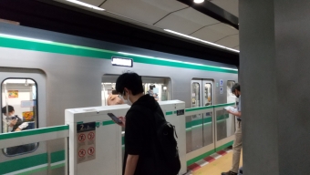 大手町駅から新御茶ノ水駅の乗車記録(乗りつぶし)写真