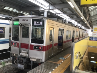 藪塚駅から東小泉駅の乗車記録(乗りつぶし)写真