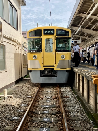 国分寺駅から一橋学園駅の乗車記録(乗りつぶし)写真