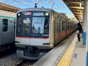 曳舟駅から神保町駅の乗車記録(乗りつぶし)写真