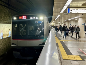 日比谷駅から三田駅:鉄道乗車記録の写真