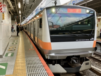 新宿駅から中野駅:鉄道乗車記録の写真