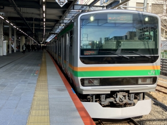 新橋駅から川崎駅:鉄道乗車記録の写真