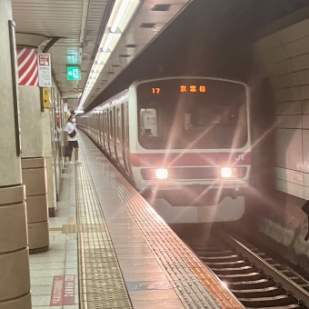 東京駅から八丁堀駅:鉄道乗車記録の写真
