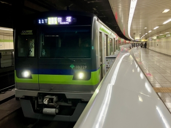 曙橋駅から新宿三丁目駅の乗車記録(乗りつぶし)写真