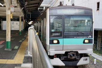 馬橋駅から松戸駅の乗車記録(乗りつぶし)写真