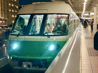 東京ディズニーランド・ステーション駅からリゾートゲートウェイ・ステーション駅の乗車記録(乗りつぶし)写真