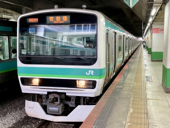 上野駅から我孫子駅:鉄道乗車記録の写真