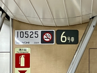 中目黒駅から日吉駅の乗車記録(乗りつぶし)写真