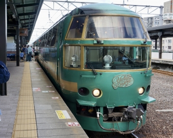 別府駅から由布院駅:鉄道乗車記録の写真