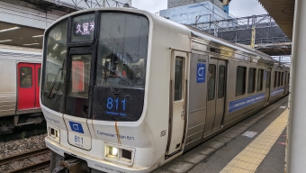 東郷駅から香椎駅の乗車記録(乗りつぶし)写真