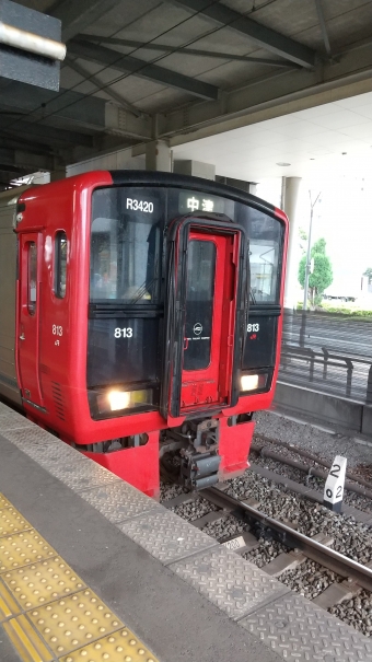 西小倉駅から下曽根駅の乗車記録(乗りつぶし)写真