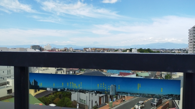 鉄道乗車記録の写真:車窓・風景(8)     「ルーフテラスからの眺め」