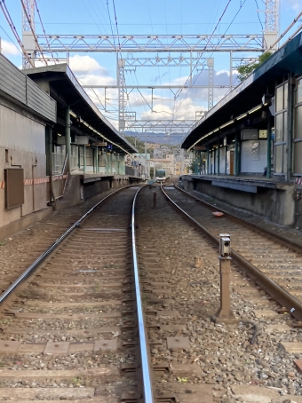 観月橋駅から祇園四条駅の乗車記録(乗りつぶし)写真