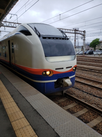 酒田駅から新津駅(新潟駅):鉄道乗車記録の写真