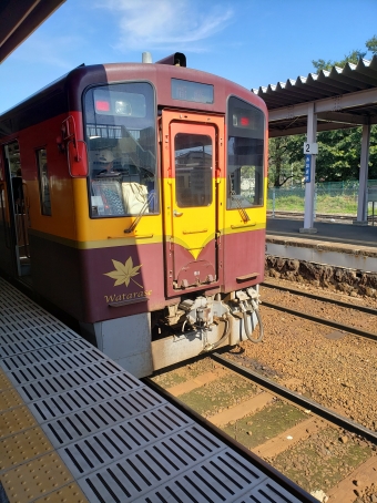桐生駅から大間々駅:鉄道乗車記録の写真
