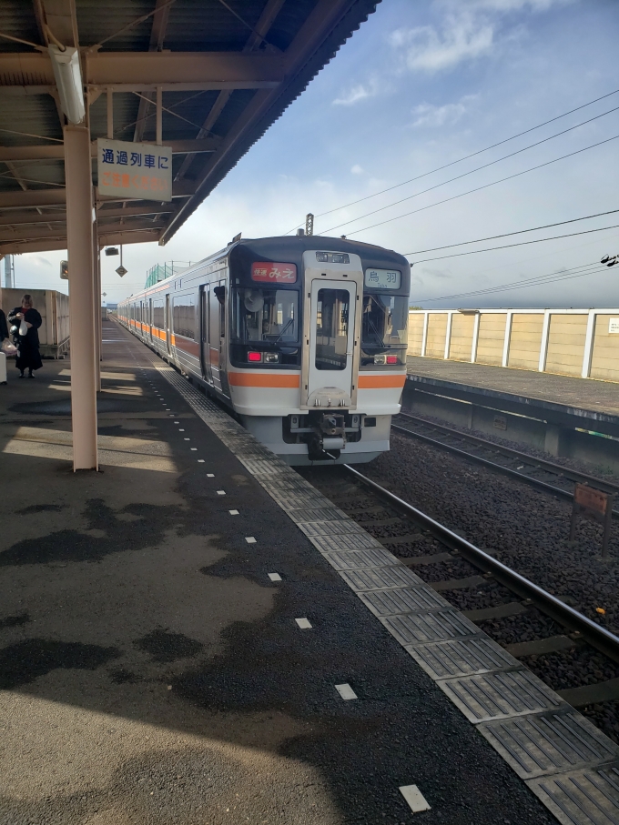 鉄道乗車記録の写真:乗車した列車(外観)(1)        「快速みえ」