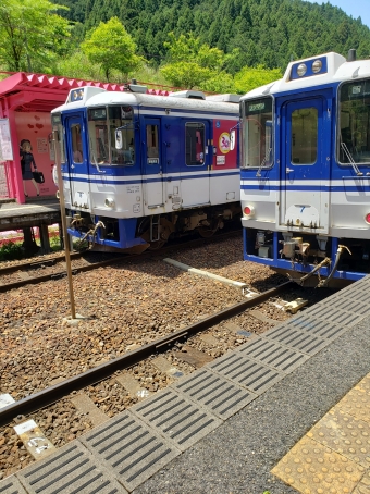 上郡駅から智頭駅:鉄道乗車記録の写真