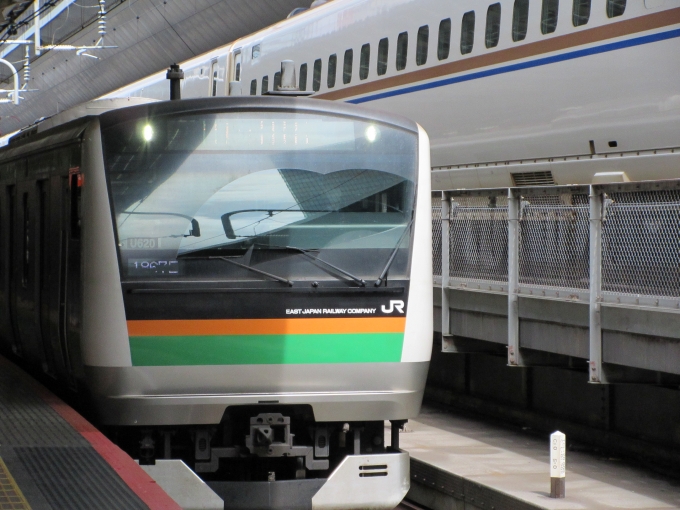 鉄道乗車記録の写真:乗車した列車(外観)(1)     「u620編成熱海行き。」